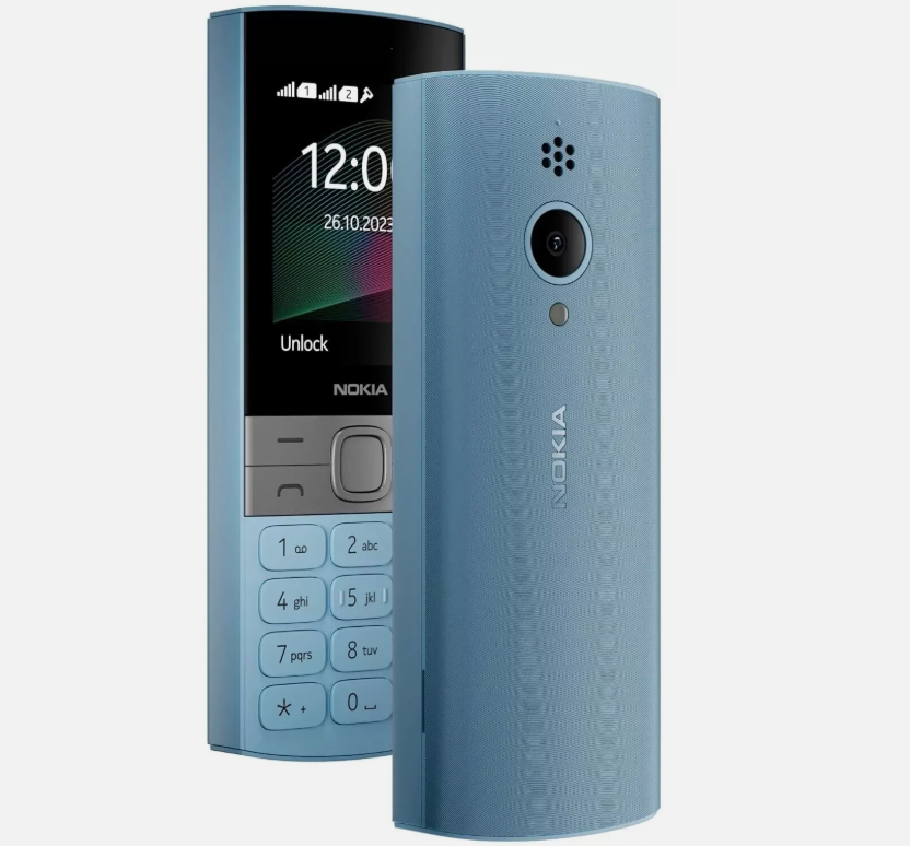 Original Nokia 150 (2023) 0.3MP FM radio 2.4" Dual SIM Mobile Featured Phone + Smart Watch