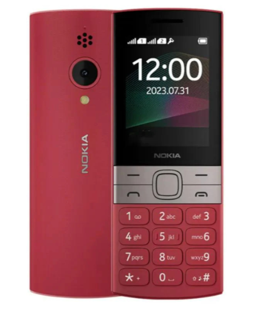 Nokia 150 (2023) SIM Dual SIM; 2.4-inch TFT LCD; Battery Type Li-Ion 1450 mAh,  Mobile Phones Featured Phones