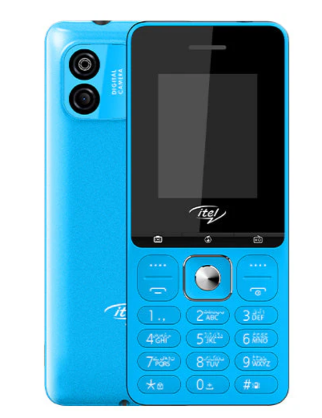 itel 2176 Basic Cellphone Original (Keypad) Ultra Slim 2.0 " Screen | Wireless FM | 1000mAh | Type-C King Voice Featured Phones