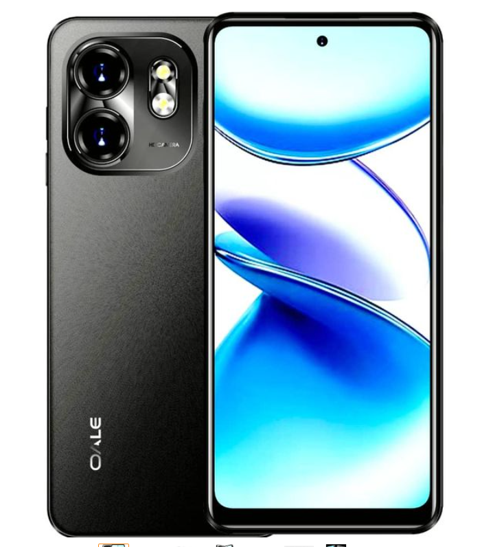 Oale Smart 9 - 6.6" 64GB ROM 3GB RAM 8MP 5075 mAh, non-removable Battery Dual SIM 3G Android Smart Phones