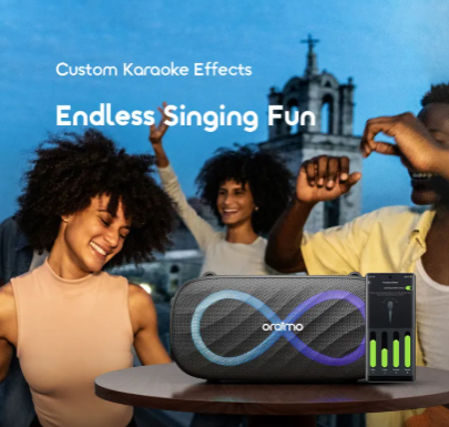 oraimo SpaceBox Pro 80W Supreme Loudness OBS-682 Portable Wireless Bluetooth Speaker