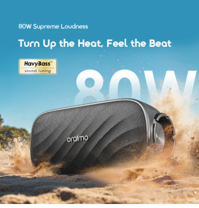 oraimo SpaceBox Pro 80W Supreme Loudness OBS-682 Portable Wireless Bluetooth Speaker