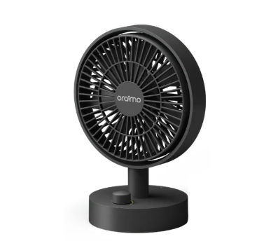 oraimo SmartTableFan 5W Up to 7 Hours Run Time Table Fan
