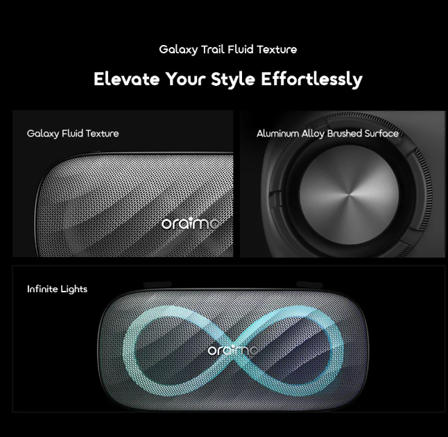 oraimo SpaceBox Pro 80W Karaoke-Support Wireless Speaker + Free Shoulder Strap Included