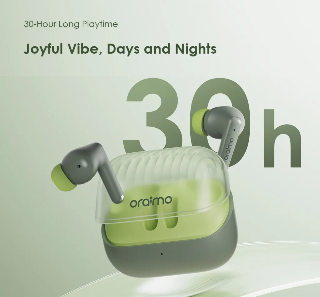 oraimo SpaceBuds Neo True Wireless Spatial Earbuds Noise Reduction in Call Sound360 Spatial Audio  Bluetooth Earphones