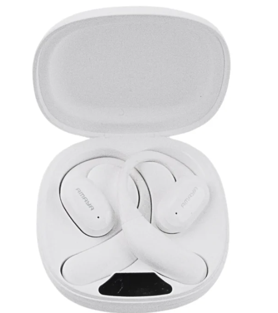 Amaya AOW-14 AI Translation Earbuds True Wireless Ear-hook Earbuds Immersive Sound, Long Battery Life, Water Resistance Bluetooth Earphones
