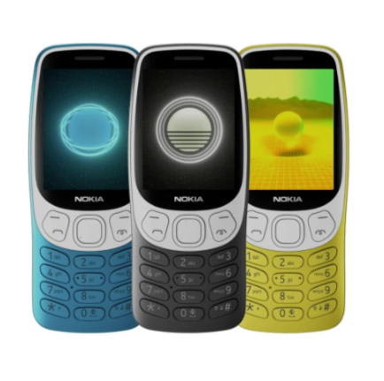 Nokia 3210 | Dual SIM | GSM | Unlocked   2.4 inches, TFT  1450 mAh, removable Battery 64MB RAM Mobile Cell Featured Phones