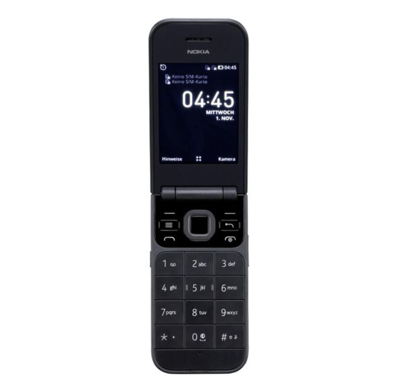 Original Nokia 2720 Flip (2019) Black 4G LTE Dual SIM  Unlocked  Cell Phone NEW