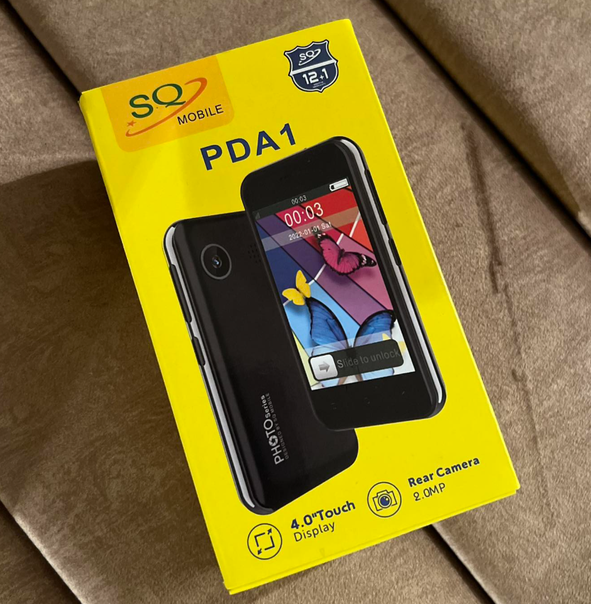 SQ PDA 1 Touch screen 4.0 Dual Sim FM radio, Bluetooth supported, and memory card  MP4 MP3 player 2200mAh 2.0 megapixel