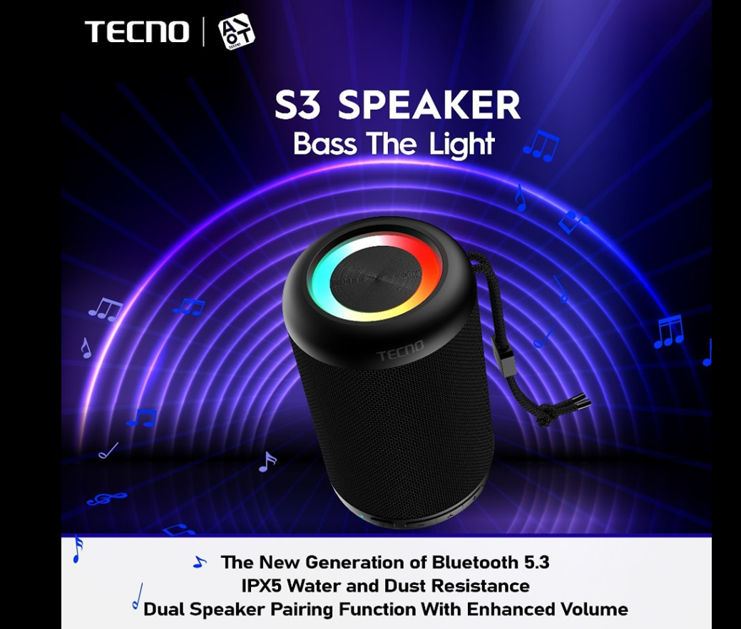 Tecno Square S3 Bluetooth Speaker
