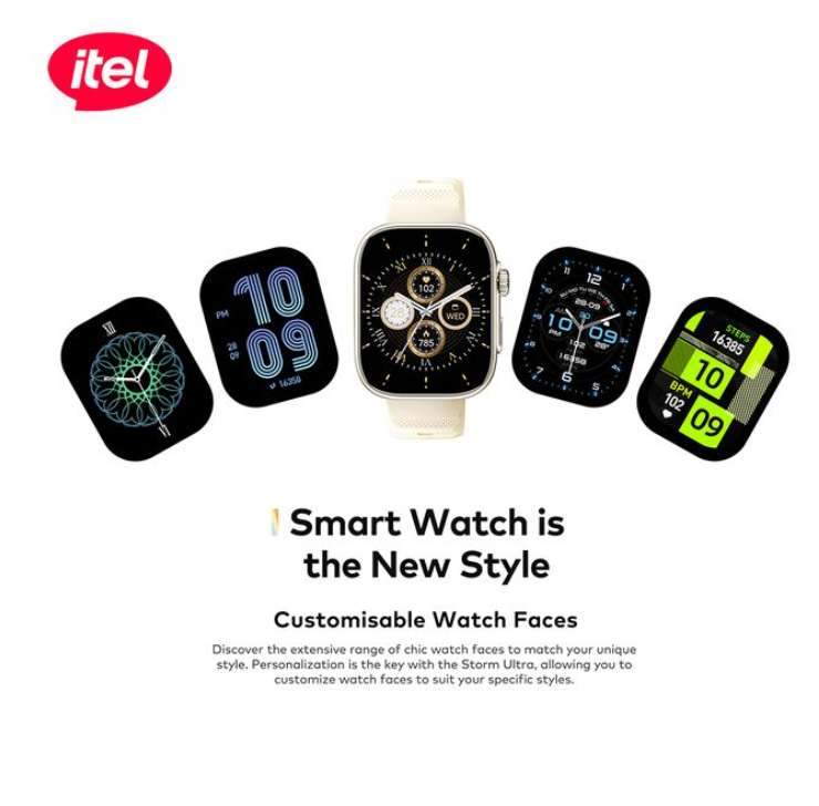 itel Storm Ultra 2.02'' HD Scratchproof IP68 O23 Smart Watch StormUltra  Smartwatches