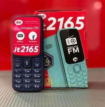 OFFER! OFFER! itel 2165 Wireless FM, Torchlight, 1000mAh Dual SIM  Featured Phones