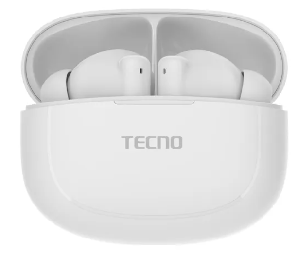 Tecno Buds 4 Air BD04 TWS Earbuds, 320mAh, Up To 22 Hours Playtime, Enhanced Bass, Touch Control Bluetooth Earphones