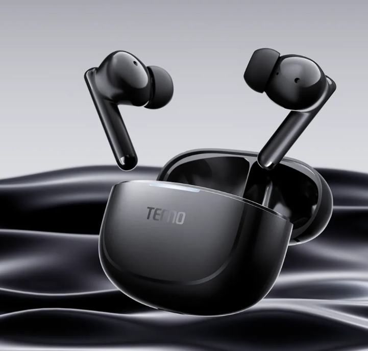 Tecno Buds 4 Air BD04 TWS Earbuds, 320mAh, Up To 22 Hours Playtime, Enhanced Bass, Touch Control Bluetooth Earphones