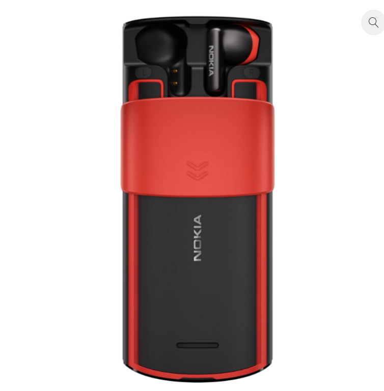 Special Offer! New Nokia 5710 Keypad Phone With Inbuilt Wireless Earbuds, Dual Sim, Bluetooth, Featured Phones and Bluetooth Earphones
