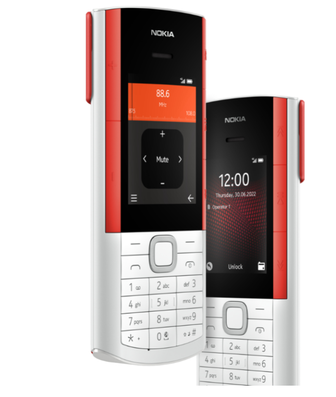 Special Offer! New Nokia 5710 Keypad Phone With Inbuilt Wireless Earbuds, Dual Sim, Bluetooth, Featured Phones and Bluetooth Earphones