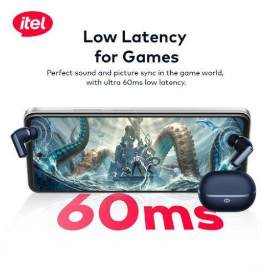 itel TWS BUDSNEO 3 Earbuds Earpods BUDS NEO 3 100Hours ENC