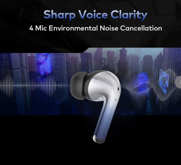 itel TWS BudsPlay Earbuds 4 Mic ENC Gaming Mode Co-branded Boomplay  Bluetooth Earphones