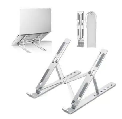 Accessory Aluminum Alloy Laptop Stand With Adjustable Height And Foldable Computer Stand