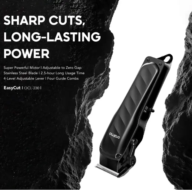 oraimo EasyCut Super Powerful Adjustable Hair Clipper Shaving Machine
