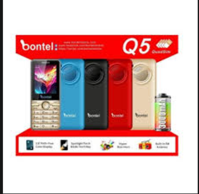KABAMBE PHONE!! Bontel Big screen Four Sim 3000mAh keypad phone - Q5k Featured Phones