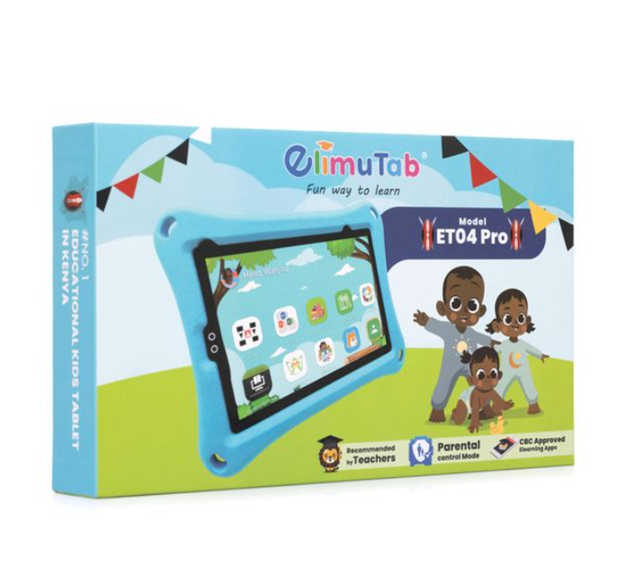 Elimu tab Educational Kids Tablet- ET04 Blue