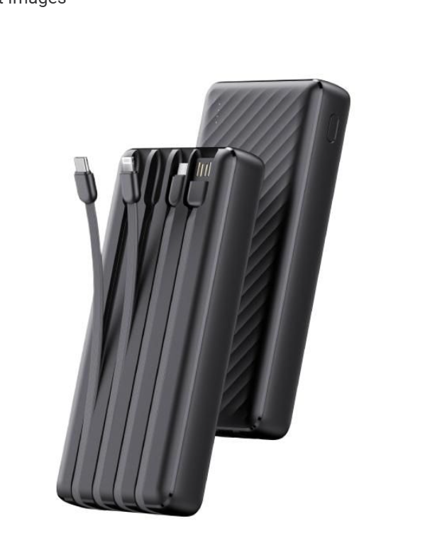 Oraimo Traveler Link 20 20000mAh 12W Power Bank With Built-in Cables
