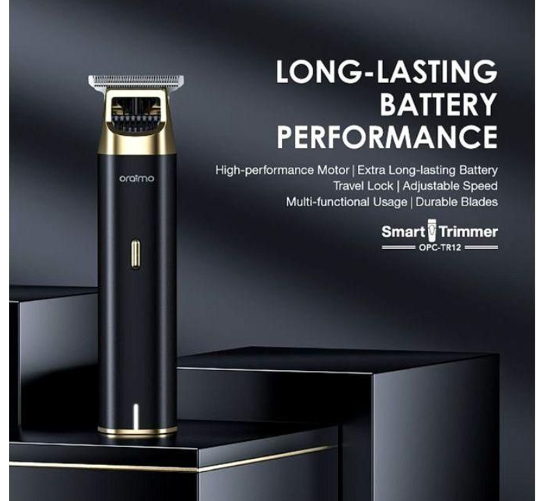 Oraimo Trimmer OPC- TR12 Smart Adjustable Speed Multi-functional Trimmer With Travel Lock