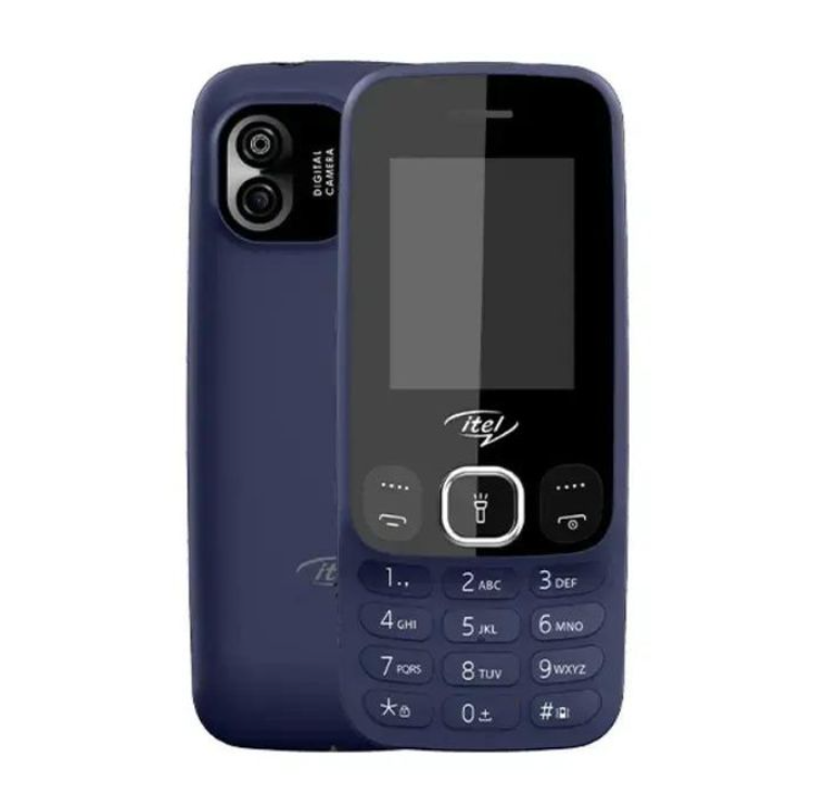 Itel it2166 With 2.0” Bright Big LCD Screen, 1000mAh Big Battery, Wireless FM Radio, Dual SIM, Feature Cell Kababe Phone