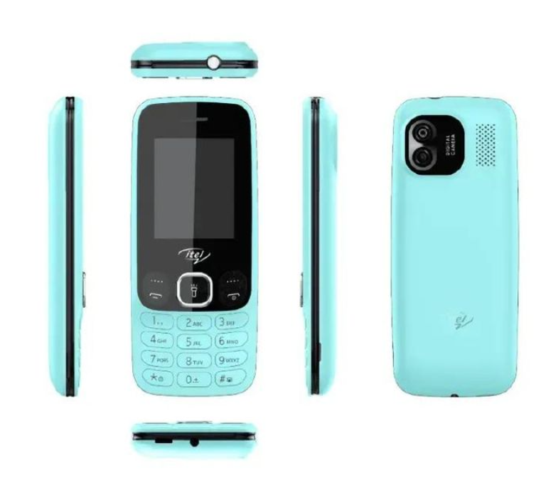 Itel it2166 With 2.0” Bright Big LCD Screen, 1000mAh Big Battery, Wireless FM Radio, Dual SIM, Feature Cell Kababe Phone