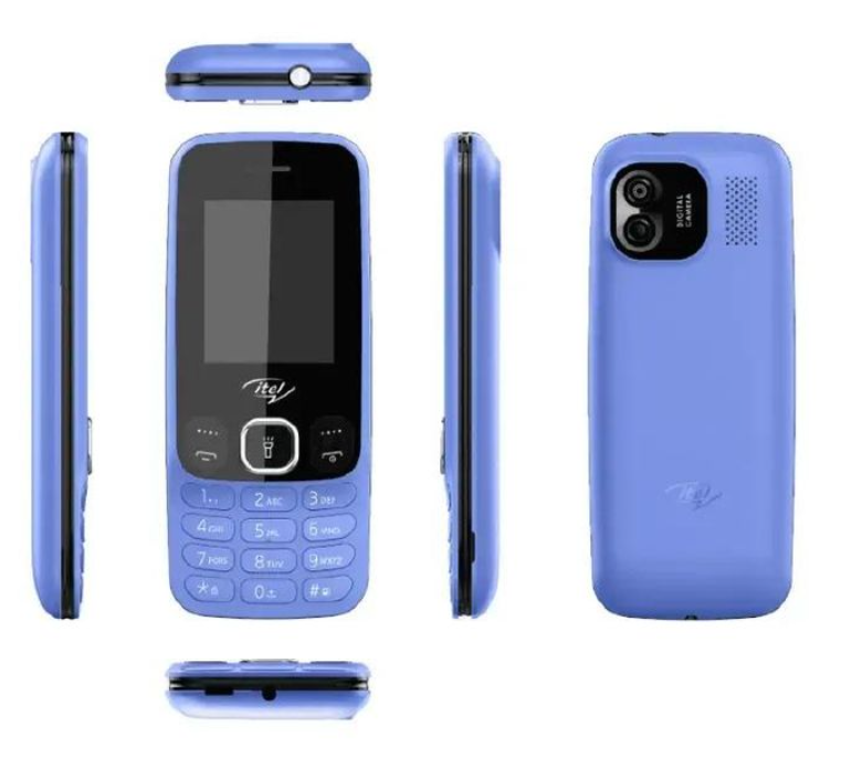Itel it2166 With 2.0” Bright Big LCD Screen, 1000mAh Big Battery, Wireless FM Radio, Dual SIM, Feature Cell Kababe Phone