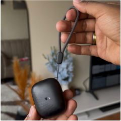 Itel BudsAir 5e Small Earbuds with Carrying Lanyard - 3.5g Lightweight In-Ear, 39h Playtime, Deep Bass, AI Translation, Carrying Lanyard Included