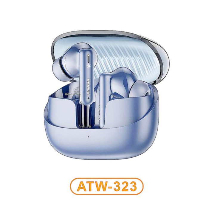 Amaya ATW 323 FreeBuds Pro Premium Deep Bass Comfort Fit In-Ear Earbuds - 40Hrs Playtime
