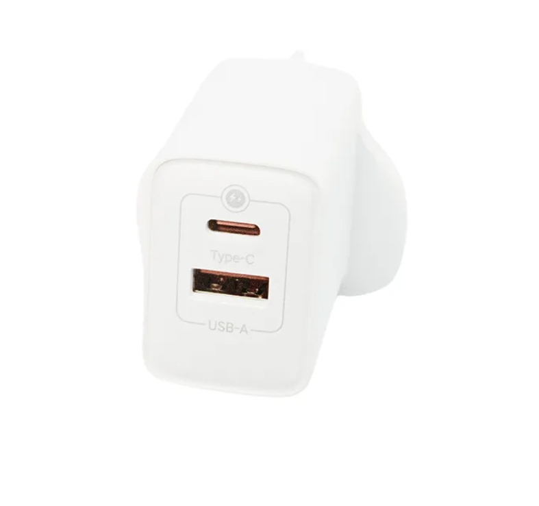 Amaya ACW-MU201 UK A+C 20W charger with Type-C cable Wall Chargers