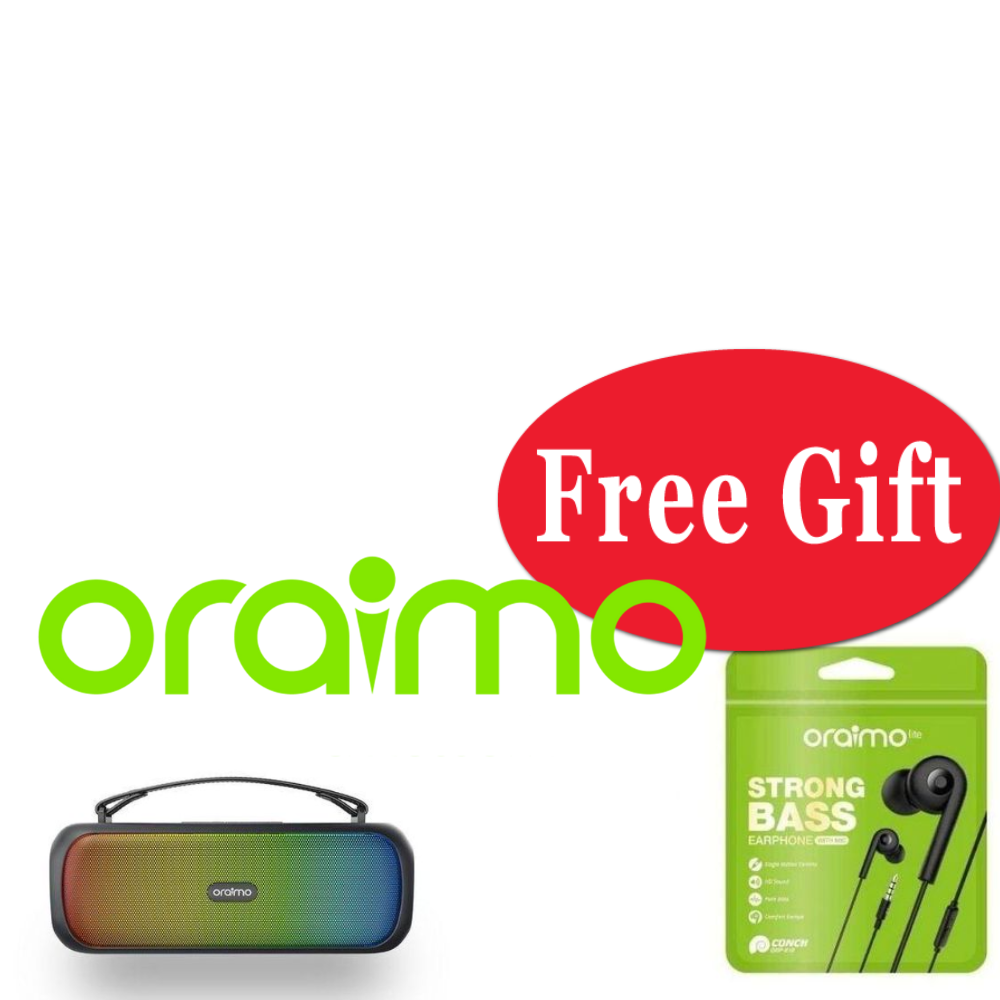 Oraimo OBS-75D Bass Go Boom Portable Wireless Speaker