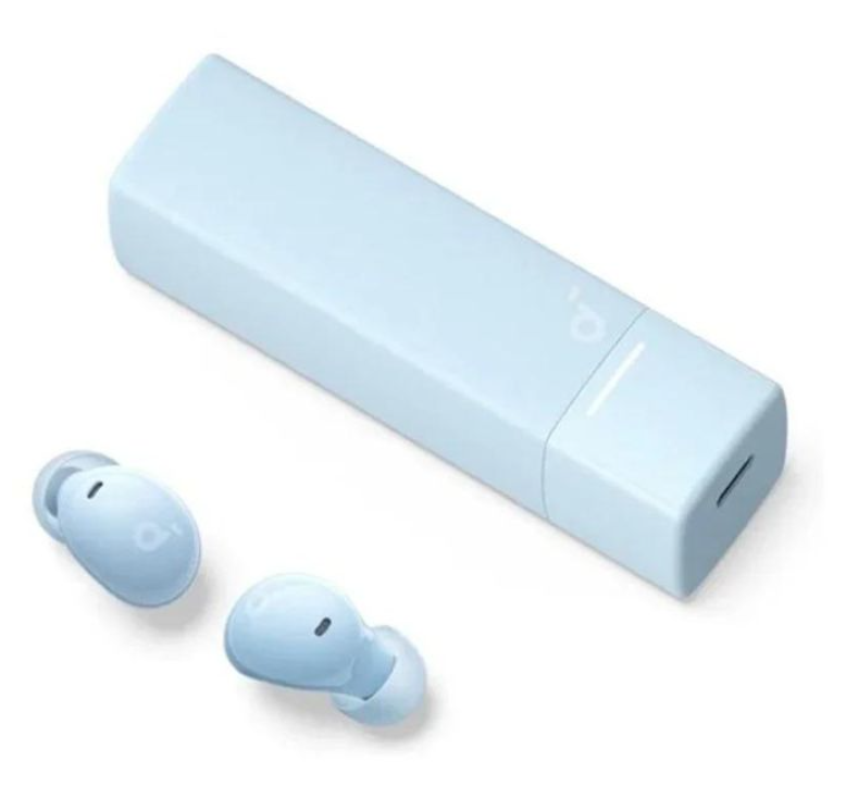 Anker Soundcore A30i Wireless Earbuds with Smart Noise Cancelling Earbuds, Lipstick-Shaped Stylish Design, Tiny, Lightweight Comfort, Clear Sound, IP54 and Bluetooth 5.4  Bluetooth Earphones