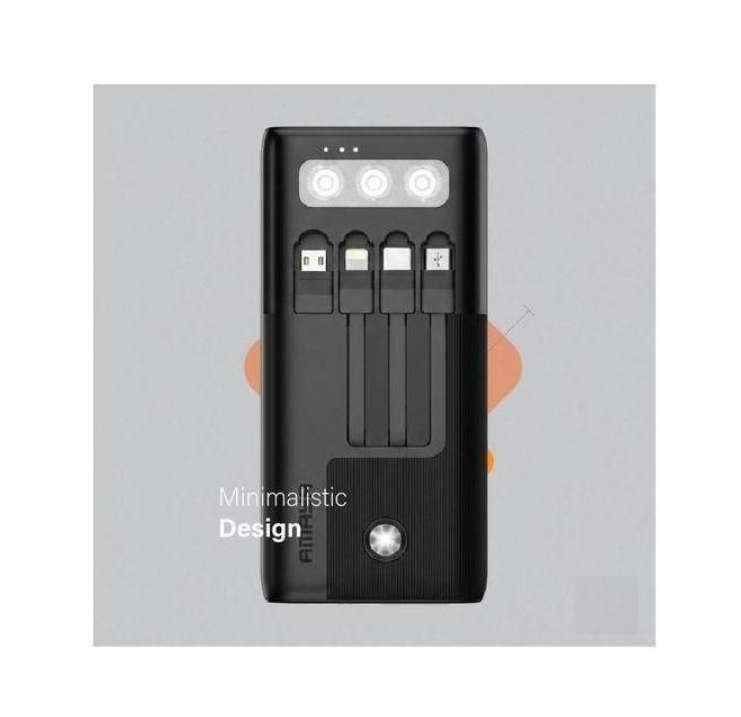 Amaya Traveler Link APB-P310 Power Bank – 30,000mAh with Built-in Cables, Flashlight & 365-Day Warranty Power Banks