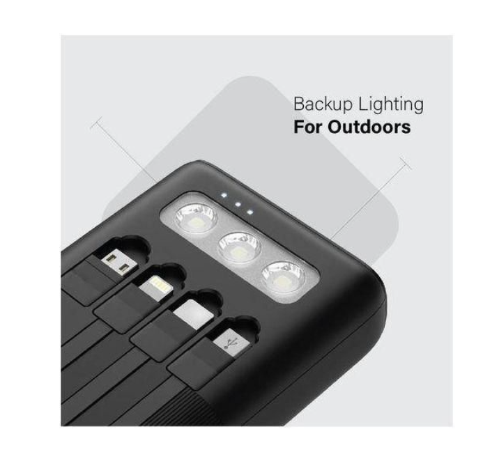 Amaya Traveler Link APB-P310 Power Bank – 30,000mAh with Built-in Cables, Flashlight & 365-Day Warranty Power Banks