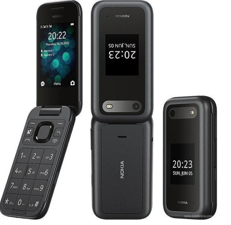 Nokia 2660 Flip Dual SIM - 2.8" Display, 4G LTE, Wireless FM Radio, 1450mAh Battery, Loud Speaker, Durable Classic Flip Phone