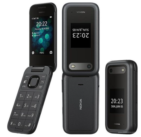 Nokia 2660 Flip Dual SIM - 2.8" Display, 4G LTE, Wireless FM Radio, 1450mAh Battery, Loud Speaker, Durable Classic Flip Phone