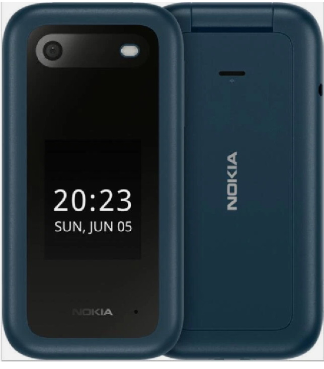 Nokia 2660 Flip Dual SIM - 2.8" Display, 4G LTE, Wireless FM Radio, 1450mAh Battery, Loud Speaker, Durable Classic Flip Phone