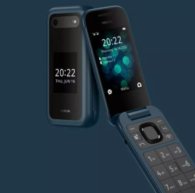 Nokia 2660 Flip Dual SIM - 2.8" Display, 4G LTE, Wireless FM Radio, 1450mAh Battery, Loud Speaker, Durable Classic Flip Phone