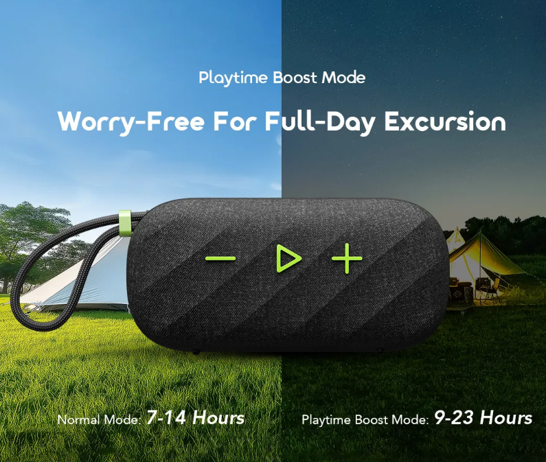 oraimo SpaceBox Active 25W Portable Speaker with FM Radio & Custom EQ Wireless Bluetooth Speaker