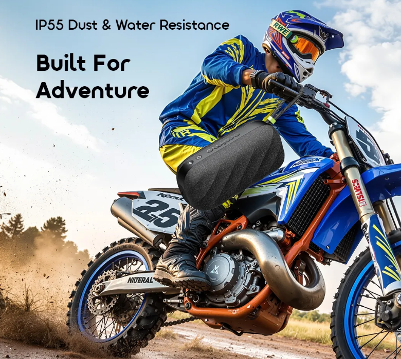 oraimo SpaceBox Active 25W Portable Speaker with FM Radio & Custom EQ Wireless Bluetooth Speaker