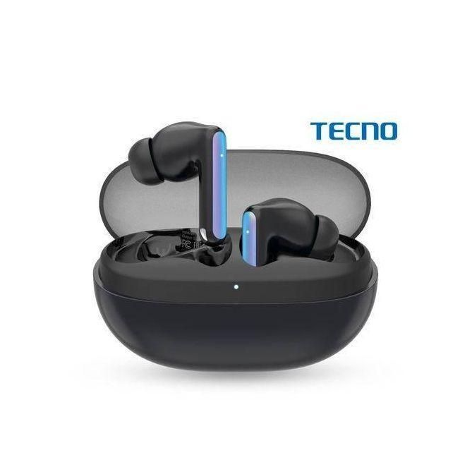 Tecno Sonic 1 ENC Noise Cancellation, Immersive Sound, Wireless Earbuds 50 hours  Bluetooth Earphones