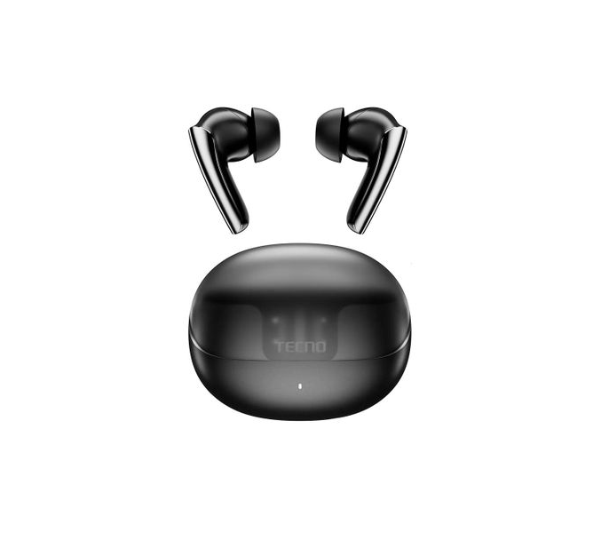 Tecno Sonic 2 (SC02) wireless earbuds featuring up to 35dB of intelligent hybrid active noise cancellation (ANC) Bluetooth Earphones