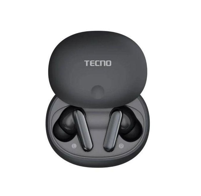 Tecno TRUE 1 Air ,TUO1 Air , Active Noise Cancellation TWS, Waterproof rate , 42dB Hybrid Noise Cancellation  Bluetooth Earphones