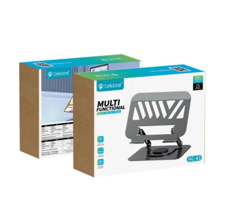 Celebrat HC-43 360° Rotating Metal Laptop Stand