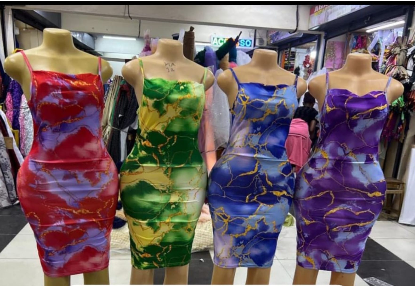 Fashion Sexiest Mock Bodycon Dress (Hips 34-42" Fit)