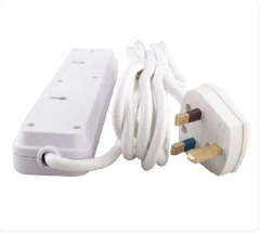 [ TODAY CLEARANCE OFFER ]Free Gift with Every Power King UK Outlet Extension Socket Wire Home  220V Commercial Power Strip Shell Copper Piano Xenon ABS Nordic Extension 13A